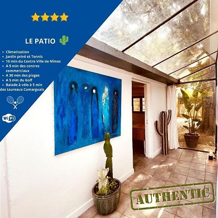 Le Patio, Jardin Privatif, Tennis Nimes Ngoại thất bức ảnh