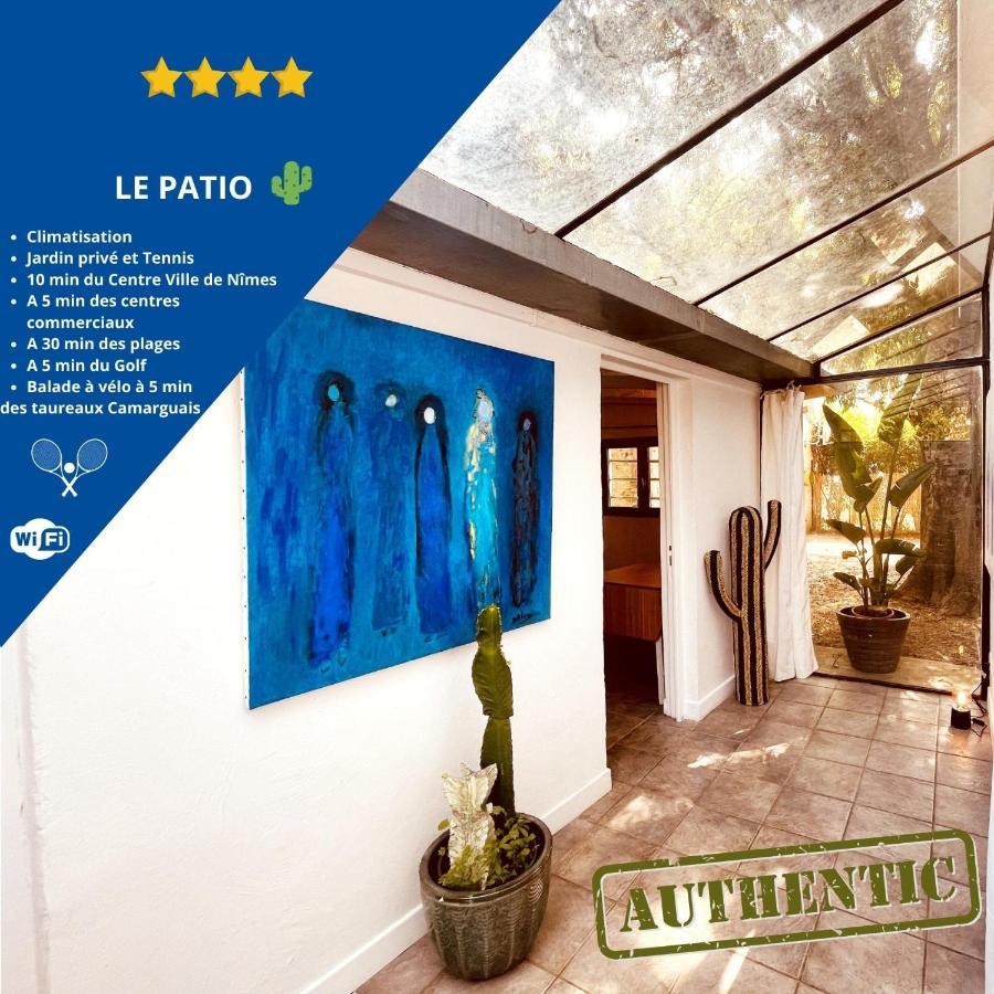 Le Patio, Jardin Privatif, Tennis Nimes Ngoại thất bức ảnh